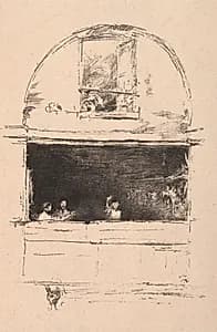 The Forge, Passage du Dragon by James McNeill Whistler (American, 1834–1903)