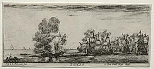 The Four Elements:  Ignis by Stefano Della Bella (Italian, 1610–1664)