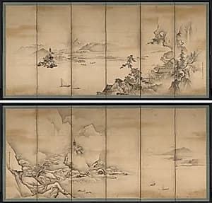 The Four Seasons by Kano Tan’yū (Japanese, 1602–1674)