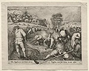The Four Seasons:  Summer by Pieter van der Heyden (Netherlandish, c. 1530–c. 1575)