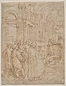 The Funeral of Saint Stephen by Fra Filippo Lippi (Italian, c. 1406–1469)