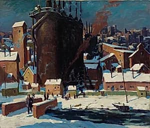 The Furnace by Carl Gaertner (American, 1898–1952)