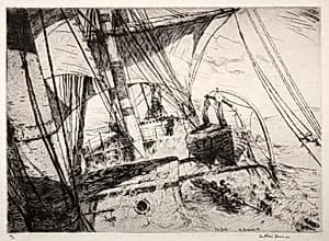 The Gale by Arthur John Trevor Briscoe (British, 1873–1943)