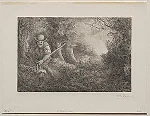 The Gardener
 by Alphonse Legros (French, 1837–1911)