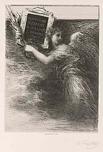 The Genius of Music by Henri Fantin-Latour (French, 1836–1904)