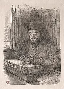 The Good Lithographer by Henri de Toulouse-Lautrec (French, 1864–1901)