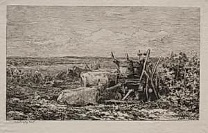 The Grape Harvest by Charles François Daubigny (French, 1817–1878)