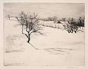 The Hillside Farm by William Harry Warren Bicknell (American, 1860–1947)