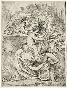 The Holy Family by Francesco Amato (Italian)