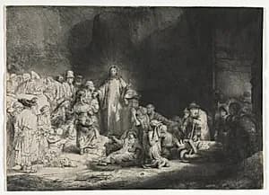 The Hundred Guilder Print by Rembrandt van Rijn (Dutch, 1606–1669)