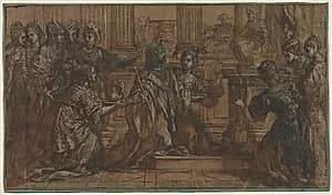 The Idolatry of Solomon by Pietro da Cortona (Italian, 1596–1669)