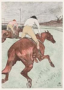 The Jockey by Henri de Toulouse-Lautrec (French, 1864–1901)