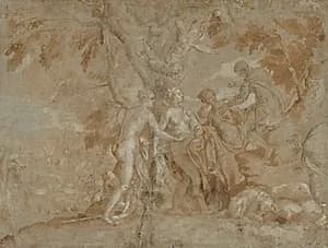 The Judgment of Paris by Carletto Caliari (Italian, 1570–1596)