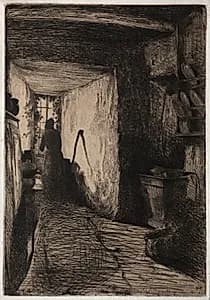 The Kitchen by James McNeill Whistler (American, 1834–1903)