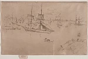 The Lagoon, Noon by James McNeill Whistler (American, 1834–1903)