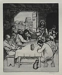The Last Supper by William Strang (British, 1859–1921)