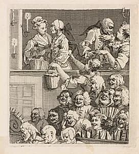 The Laughing Audience by William Hogarth (British, 1697–1764)