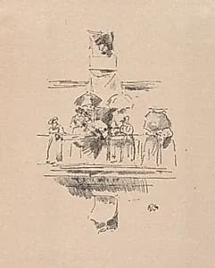 The Little Balcony by James McNeill Whistler (American, 1834–1903)