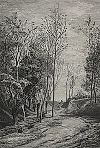 The Little Brids by Charles François Daubigny (French, 1817–1878)