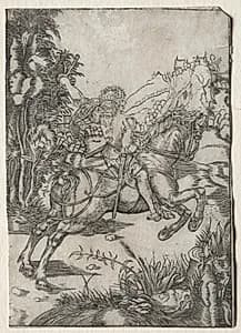 The Little Courier by Unknown Artist