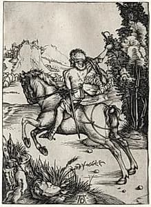 The Little Courier by Albrecht Dürer (German, 1471–1528)