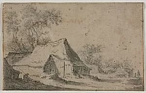 The Little Hamlet by Anthonie Waterloo (Dutch, 1609/10–1690)