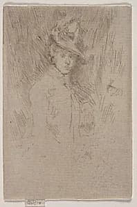 The Little Hat by James McNeill Whistler (American, 1834–1903)
