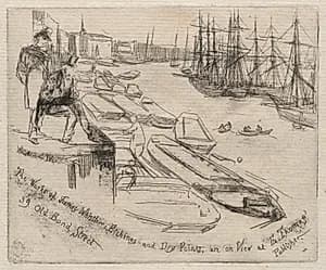 The Little Pool by James McNeill Whistler (American, 1834–1903)