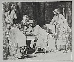 The Lost Receipt by David Wilkie (British, 1785–1841)