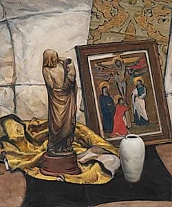 The Madonna of Ivory by Henry Keller (American, 1869–1949)