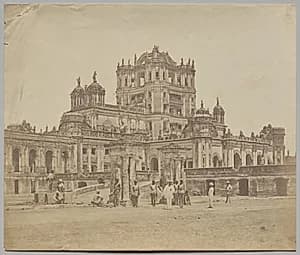 The Martinière College by Felice A. Beato (British, 1830–1906)