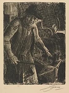 The Master-smith by Anders Zorn (Swedish, 1860–1920)