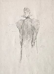 The Medici Collar by James McNeill Whistler (American, 1834–1903)