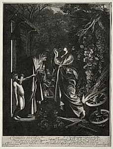 The Mocking of Ceres by Hendrik Goudt (Dutch, 1585–1630)
