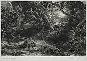 The Morning of Life by Samuel Palmer (British, 1805–1881)