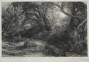 The Morning of Life by Samuel Palmer (British, 1805–1881)