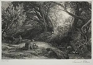 The Morning of Life by Samuel Palmer (British, 1805–1881)
