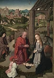 The Nativity by Gerard David (Netherlandish, 1450/60–1523)