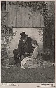 The New England Peddler by Henry Wolf (American, 1852–1916)