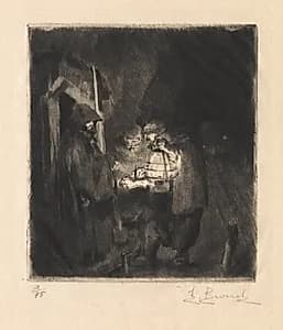 The Night's Round  by Auguste Brouet (French, 1872–1941)