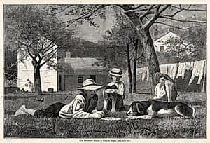 The Nooning by Winslow Homer (American, 1836–1910)