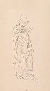 The Novel - Girl Reading by James McNeill Whistler (American, 1834–1903)
