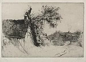 The Old Elm Tree by Tigrane Polat (French, 1874-)