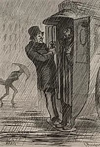 The Omnibus:  Full! by Honoré Daumier (French, 1808–1879)