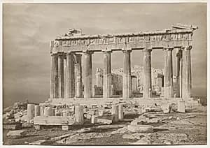 The Parthenon by Frédéric Boissonnas (Swiss, 1858–1944)
