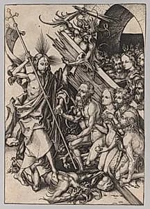 The Passion: Christ in Limbo by Martin Schongauer (German, c. 1450–1491)