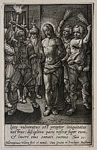 The Passion: The Flagellation by Hieronymus Wierix (Flemish, 1553–1619)