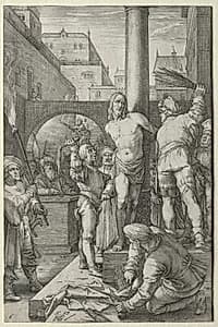 The Passion: The Flagellation by Hendrick Goltzius (Dutch, 1558–1617)