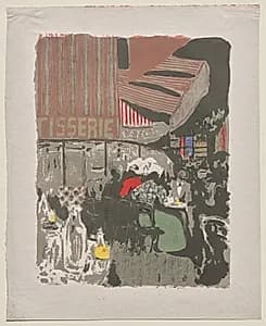 The Pastry Shop by Edouard Vuillard (French, 1868–1940)
