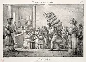 The Pawnshop by Jean Henri Marlet (French, 1770–1847)